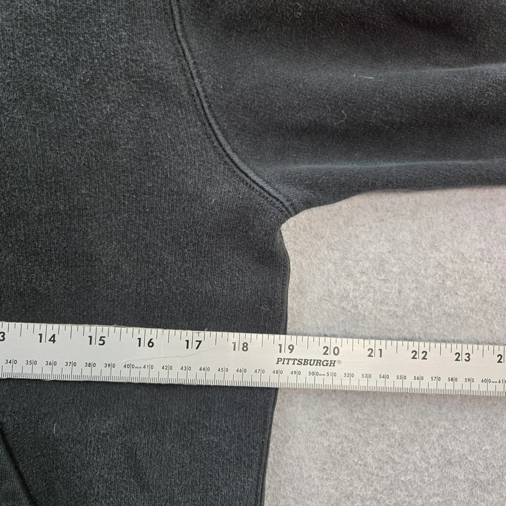Polo Ralph Lauren Boys‎ Hoodie L/G (14-16) Black Embroidered Fleece Zipper Logo